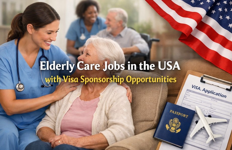 Elderly Care Jobs in the USA with Visa Sponsorship Opportunities